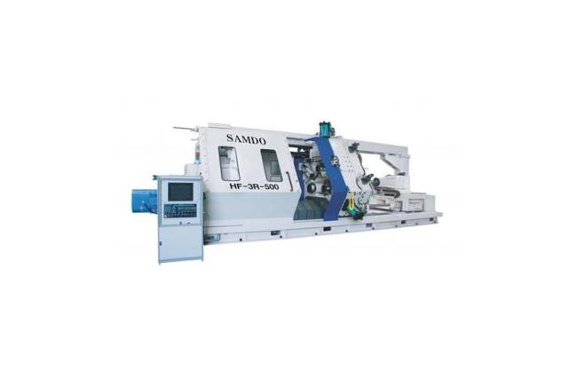 Horizontal 3 Axis Flow Forming Machine
