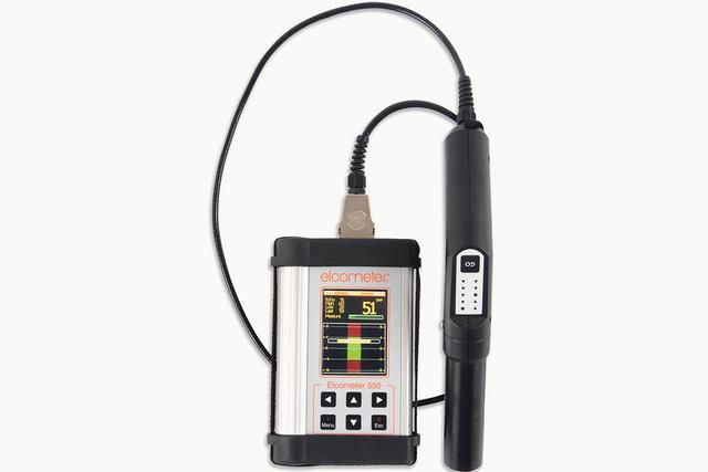 Non-contact Powder Thickness Gauge