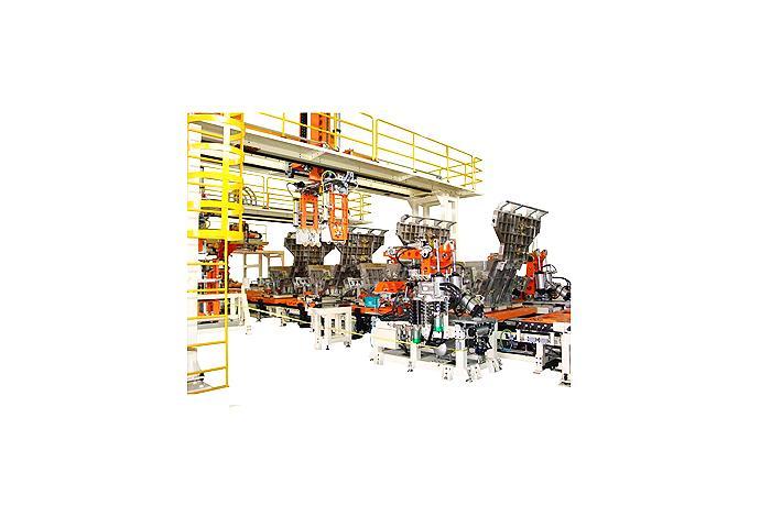 Cabinet Foaming Line (Carousel Type)