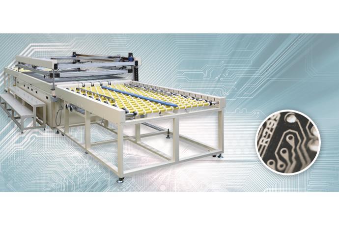 Large sized Fully Semi-automatic Printing Machine
