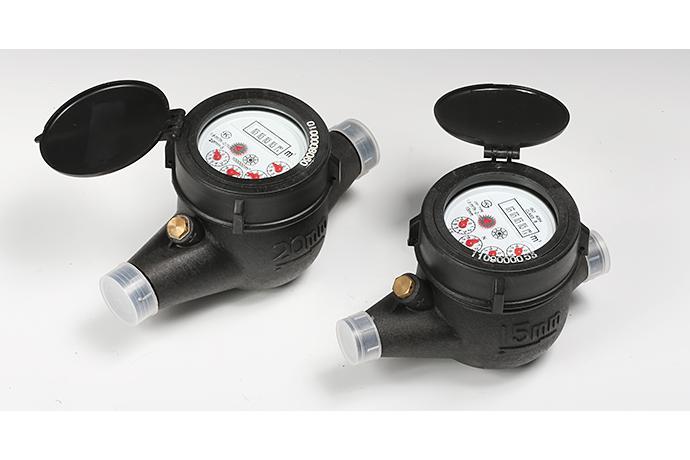 Rotary Vane Wheel Dry-dial Plastic body cold Water Meter