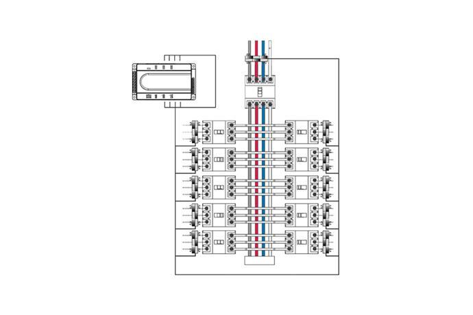 Distribution panel