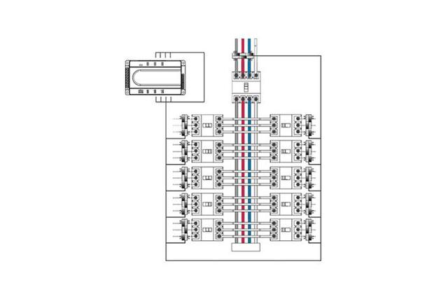 Distribution panel