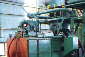Vertical Type Section Steel Descaling Shot Machine