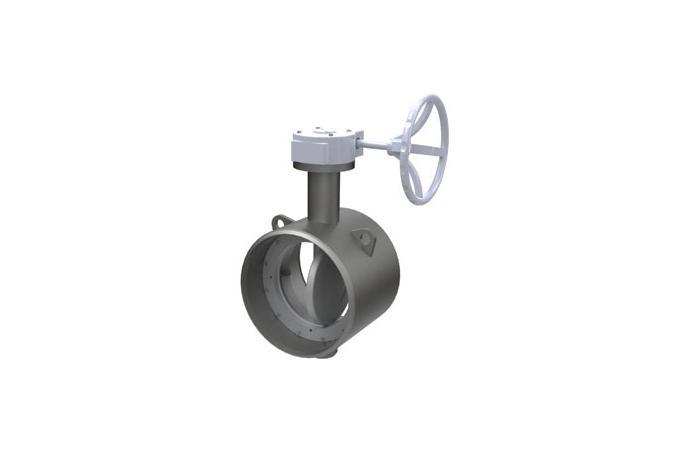 Butt-Weld type High Performance Butterfly Valve