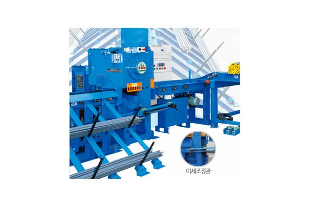 AUTOMATIC REBAR CUTTING LINE FOR HIGH STRENGTH STEEL