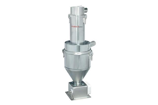 Powder removing hopper